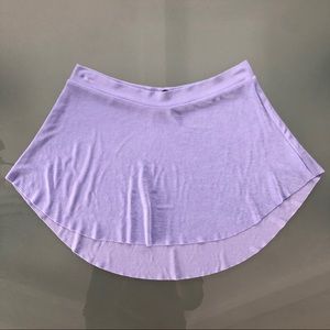 bullet pointe skirt in a purple color!!